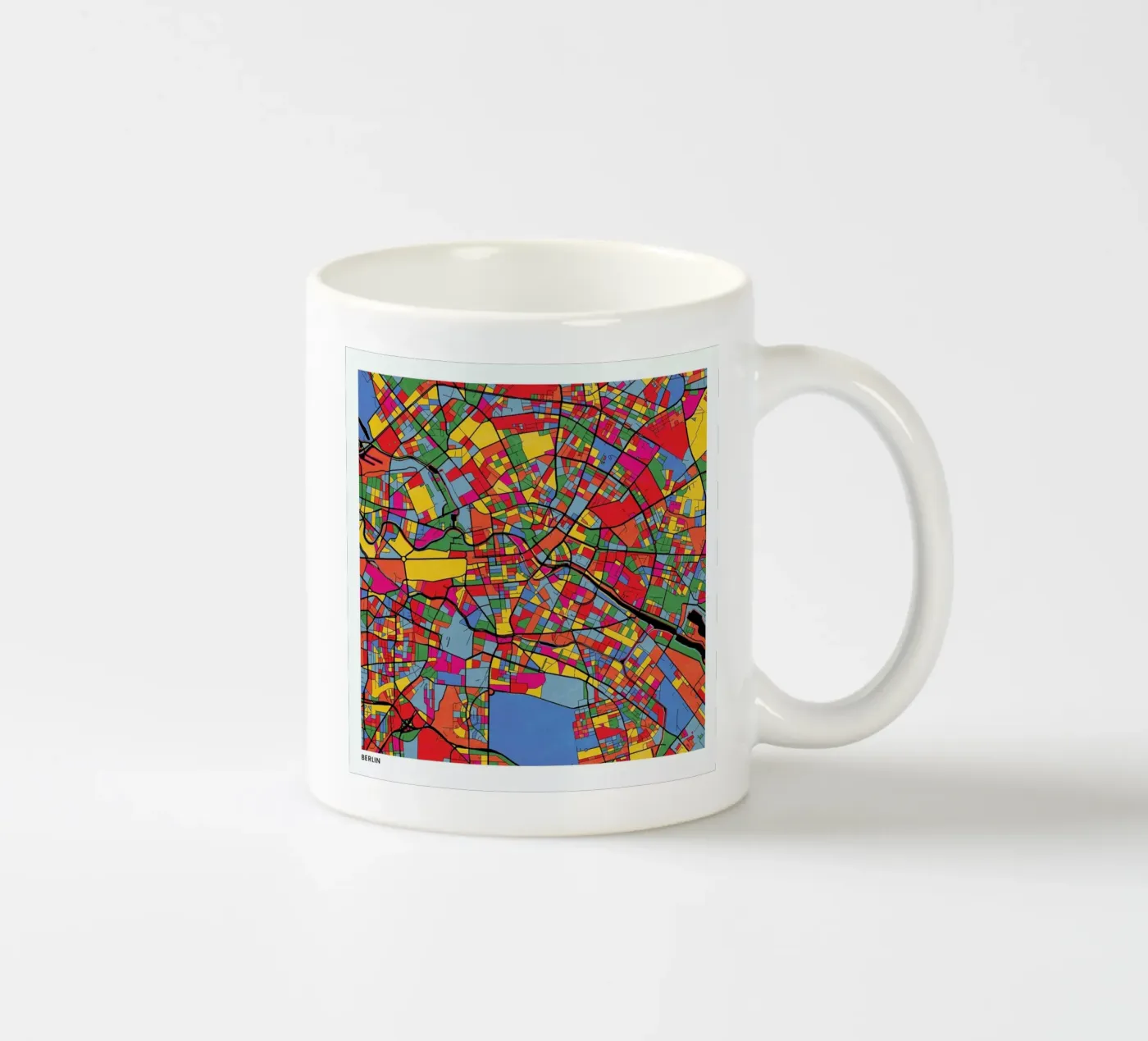 Berlin ceramic mug by The Cartography Collection