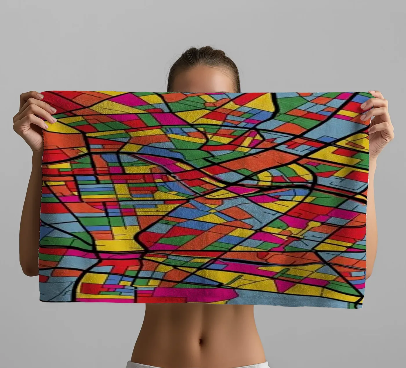 Berlin towel by The Cartography Collection