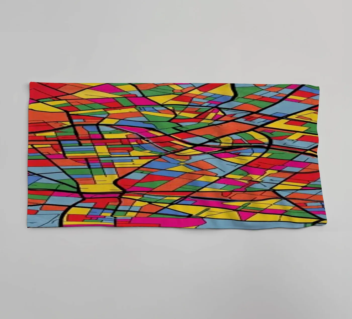 Berlin towel by The Cartography Collection