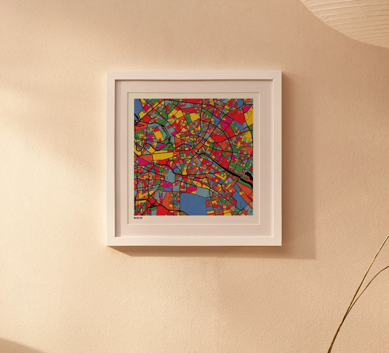 Berlin poster da The Cartography Collection