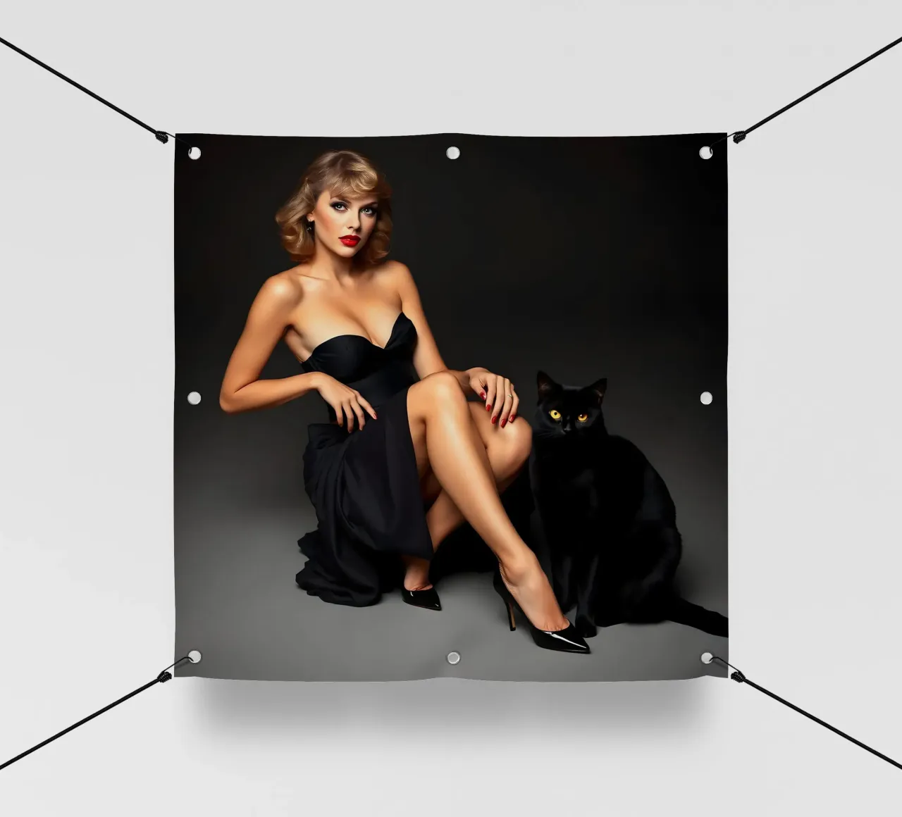 Amante dei gatti telo in pvc da Anita's Dream