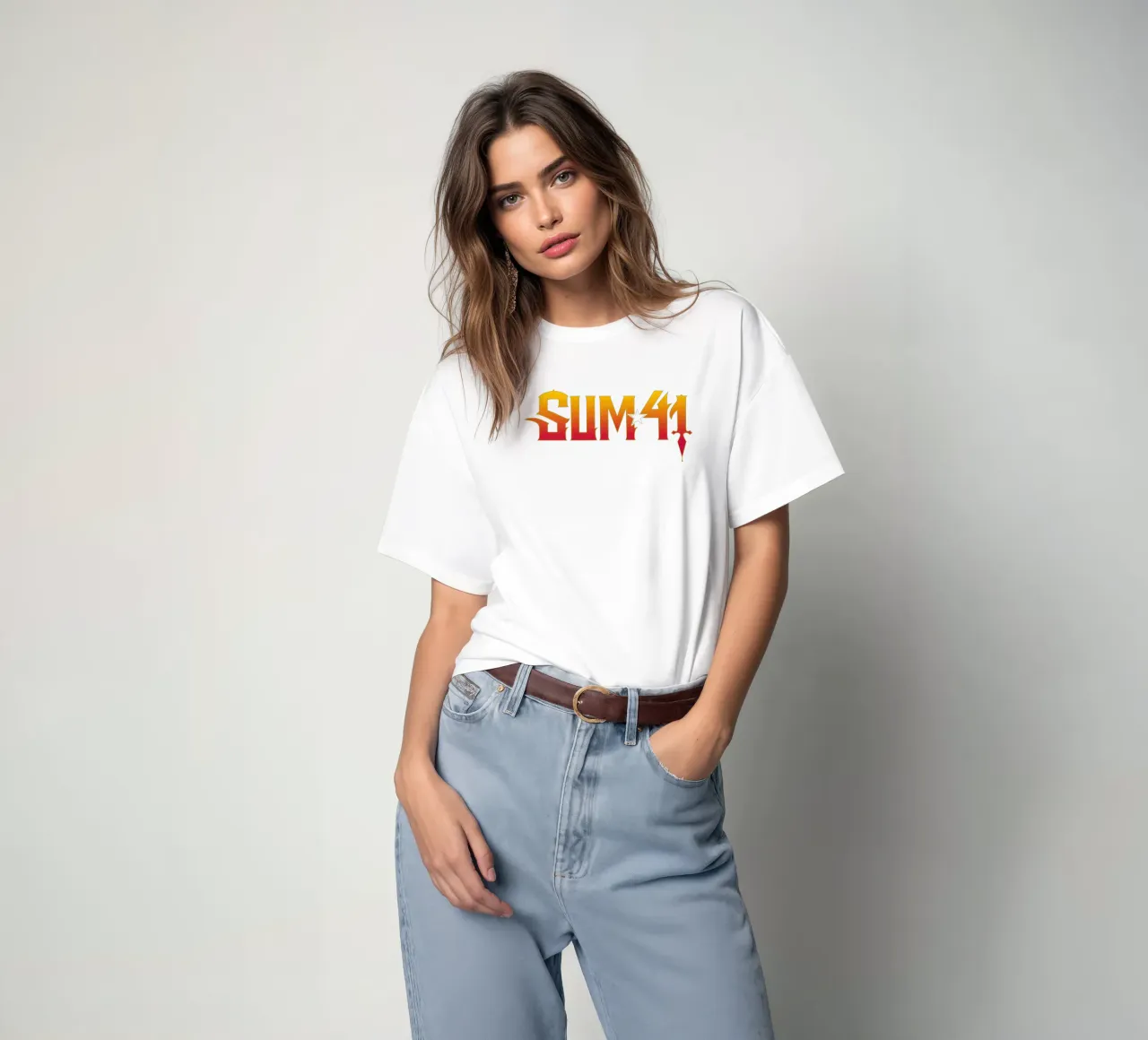 Sum 41 Log V1 T-Shirt von lindacleveland