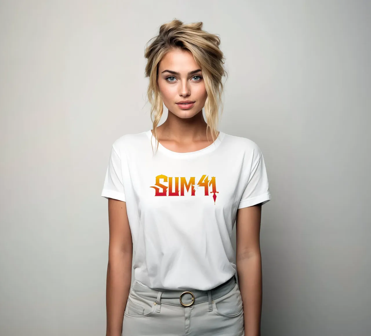 Sum 41 Log V1 t-shirt da donna da lindacleveland