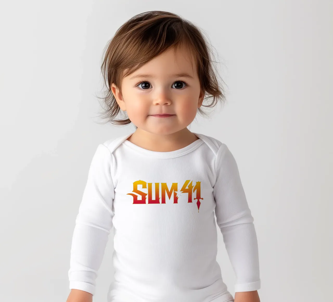 Sum 41 Log V1 body neonato maniche lunghe da lindacleveland
