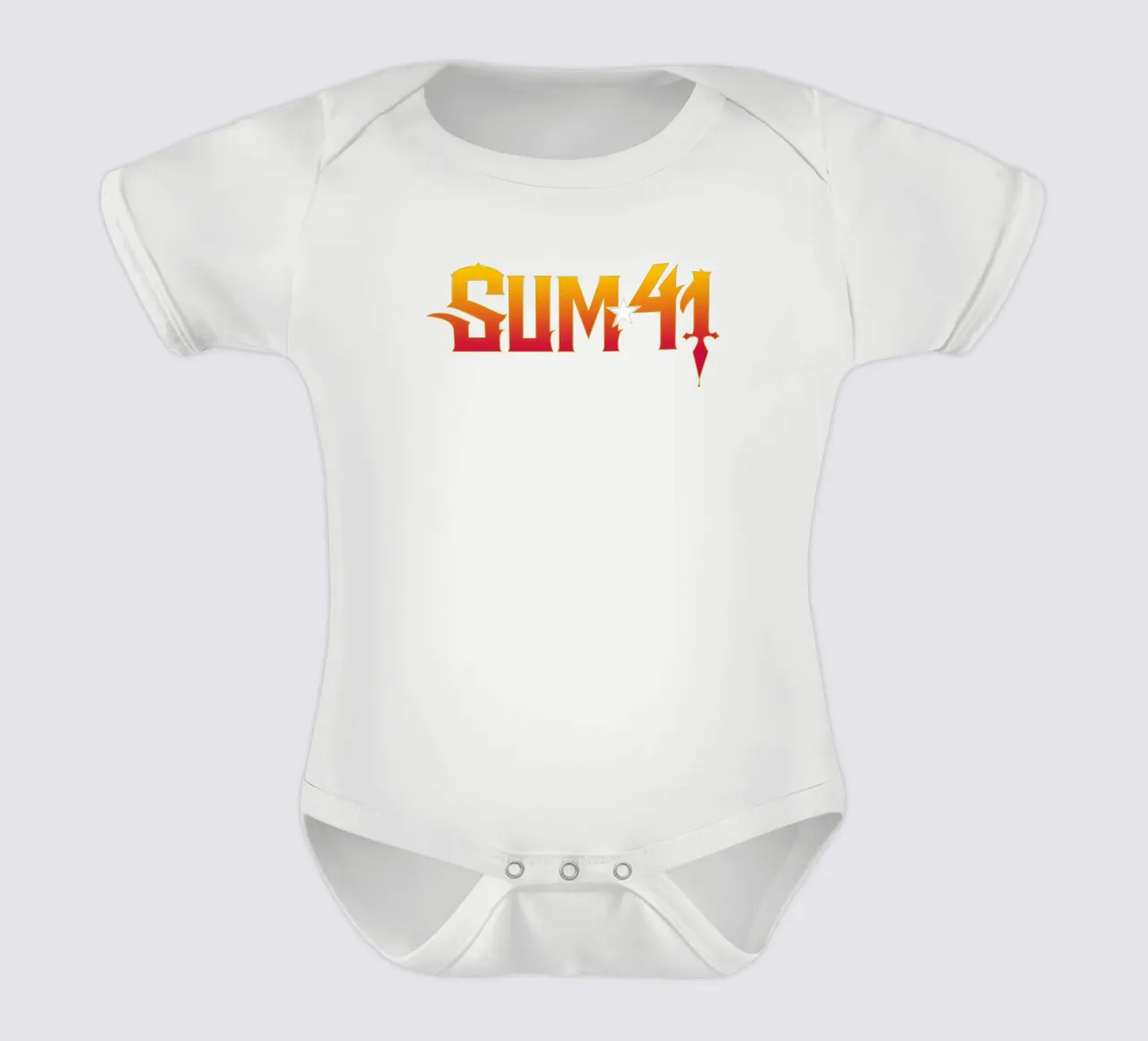 Sum 41 Log V1 body neonato maniche corte da lindacleveland