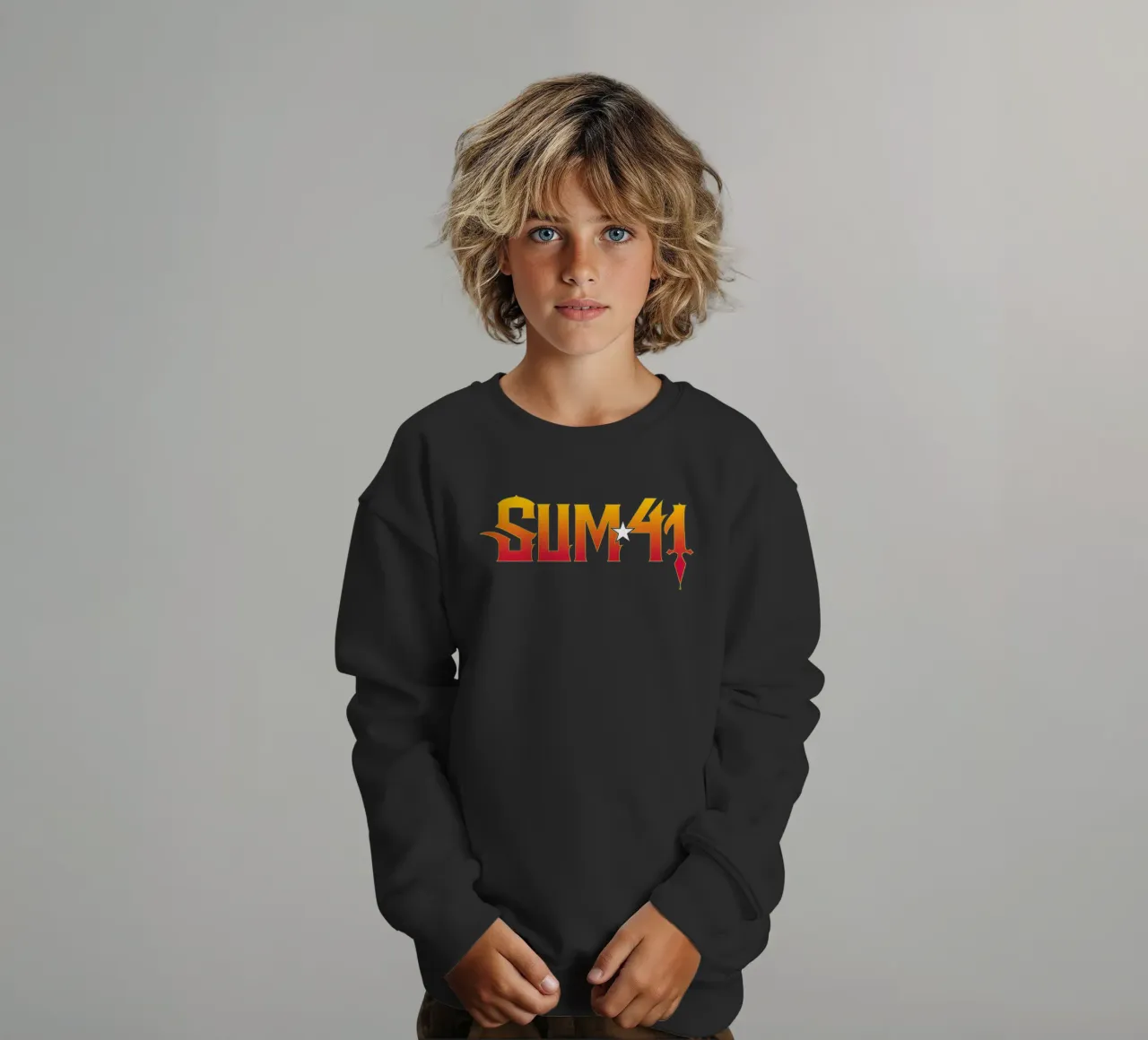 Sum 41 Log V1 felpa bambino da lindacleveland