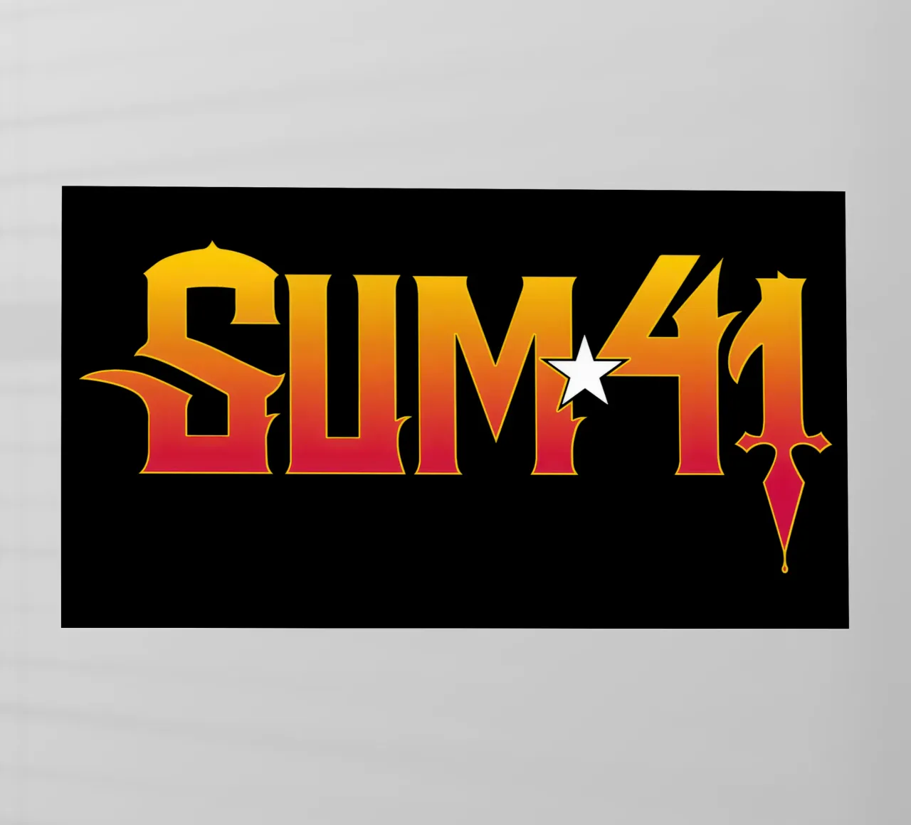 Sum 41 Log V1 pellicola backlit da lindacleveland