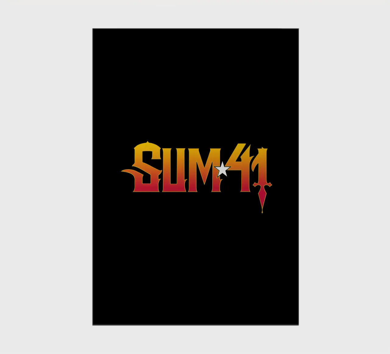 Sum 41 Log V1 Notizbuch von lindacleveland