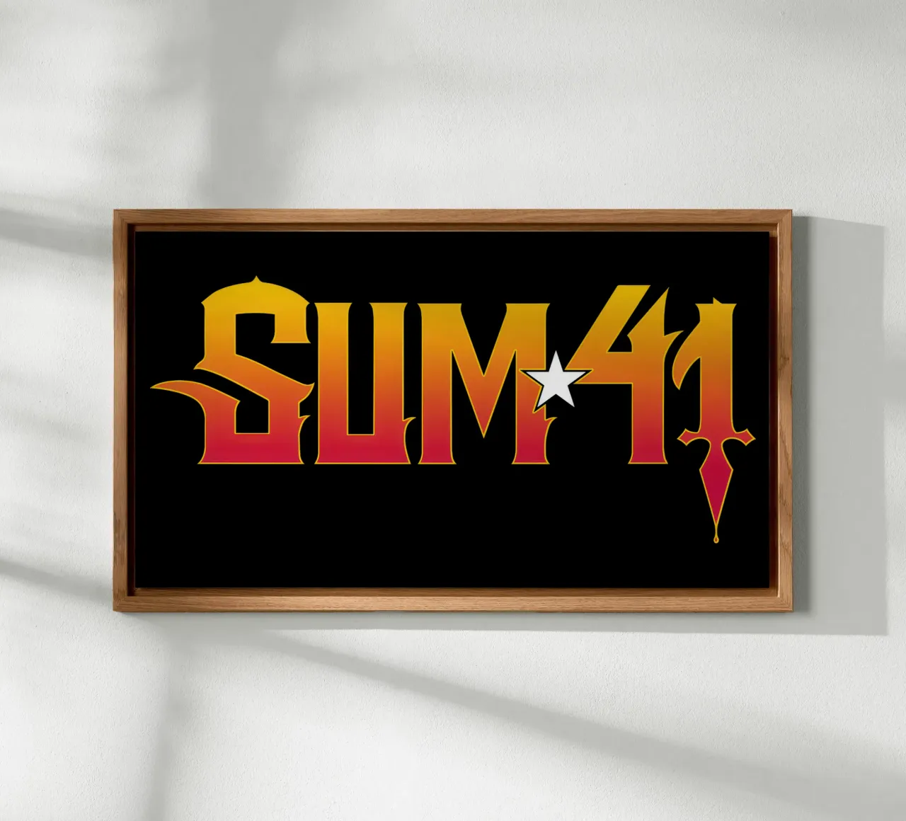 Sum 41 Log V1 aluminio dibond de lindacleveland