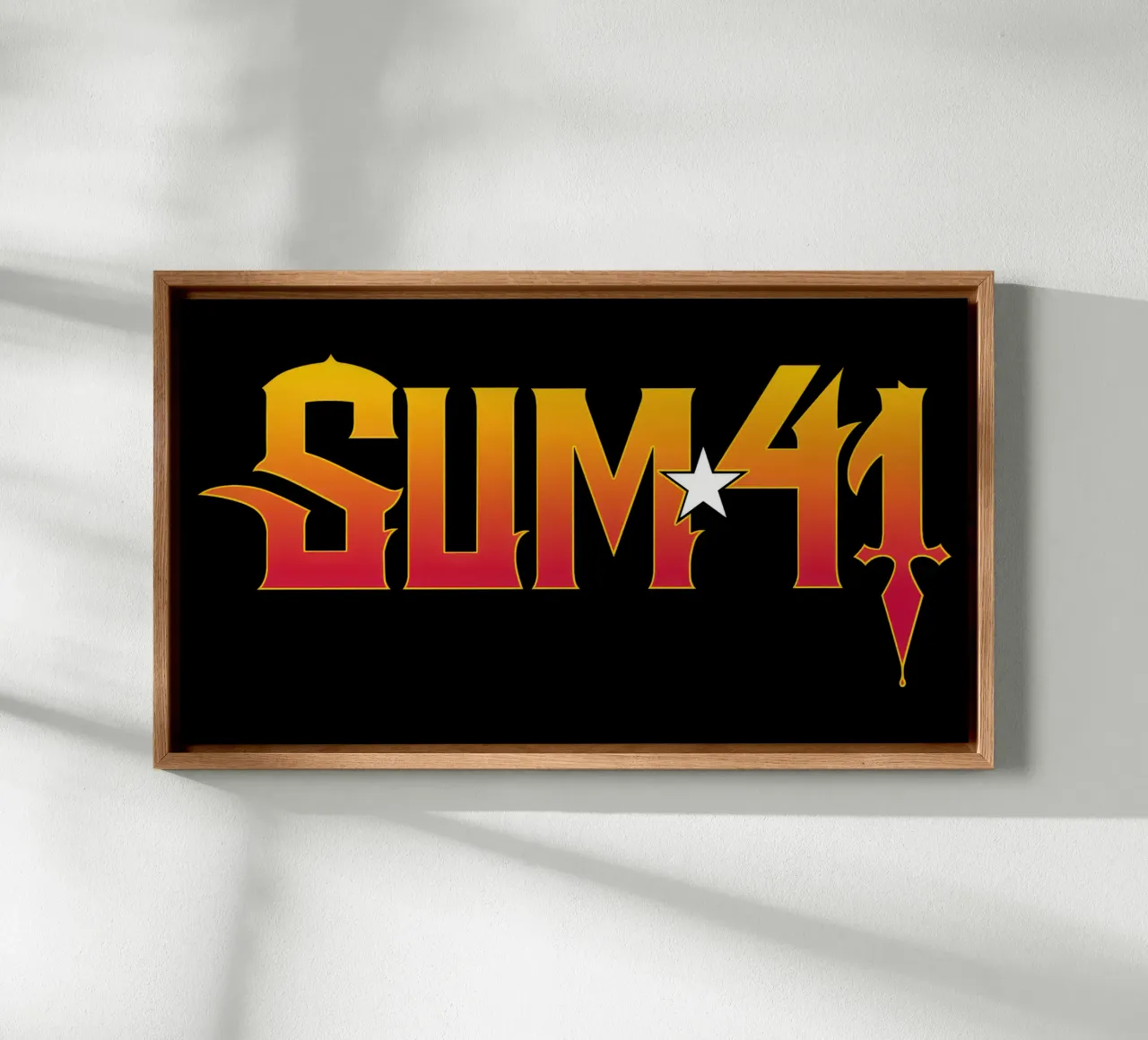 Sum 41 Log V1 Leinwand von lindacleveland