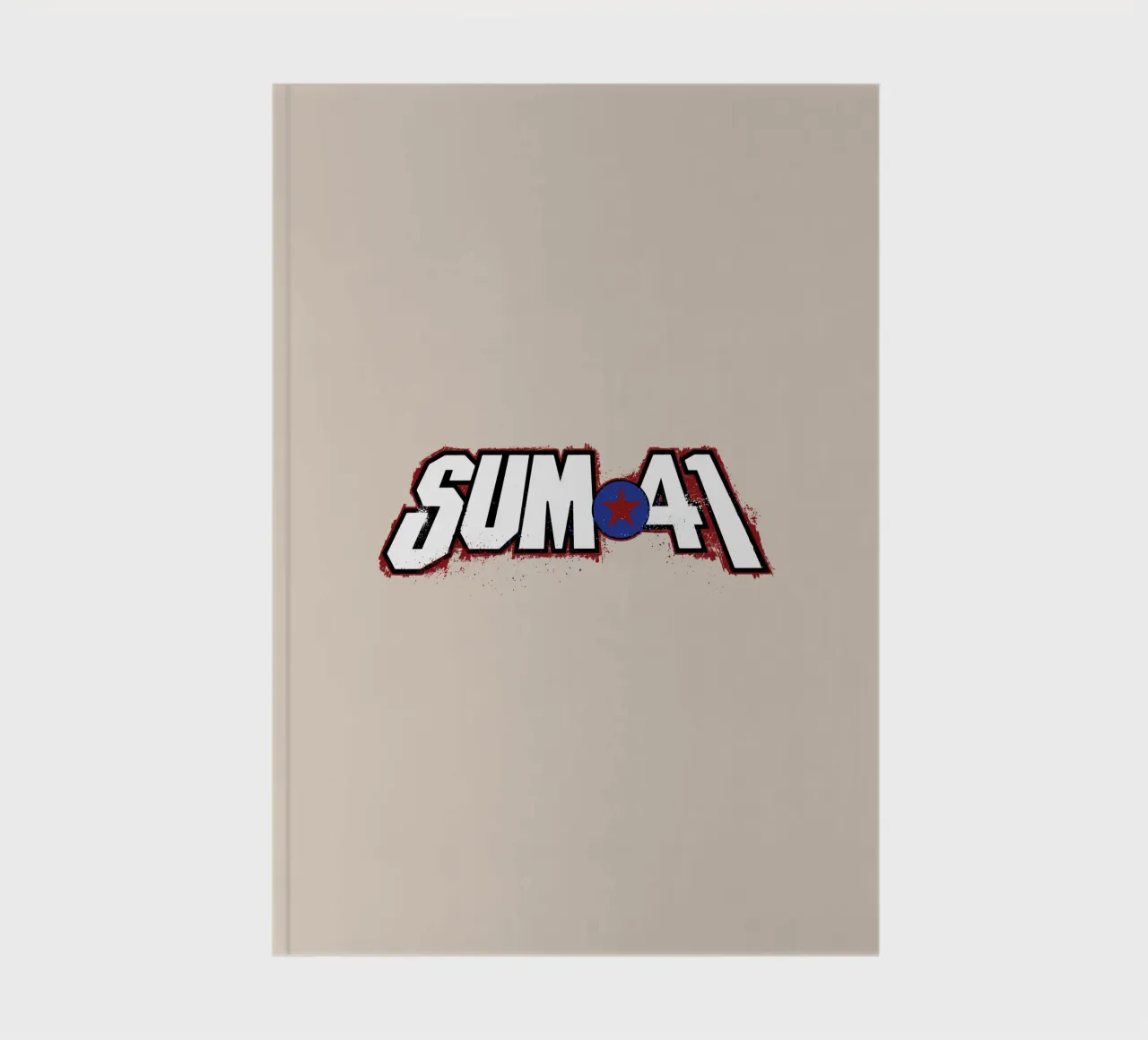 Sum 41 Log V2 notebook by lindacleveland