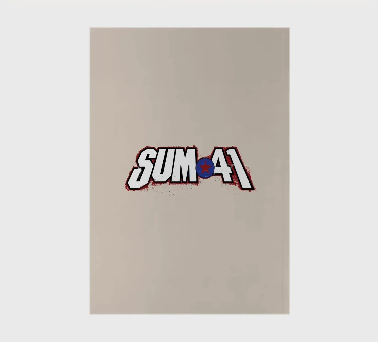 Sum 41 Log V2 notebook by lindacleveland
