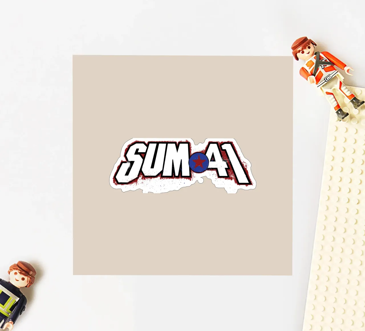 Sum 41 Log V2 adesivo da lindacleveland