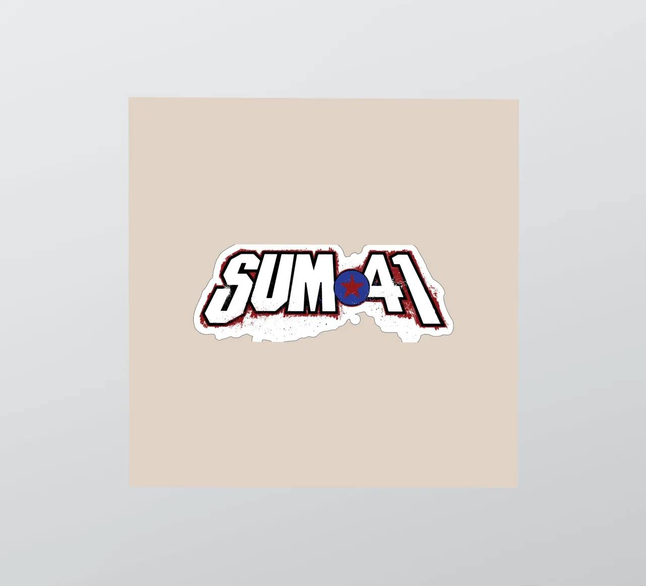 Sum 41 Log V2 adesivo da lindacleveland