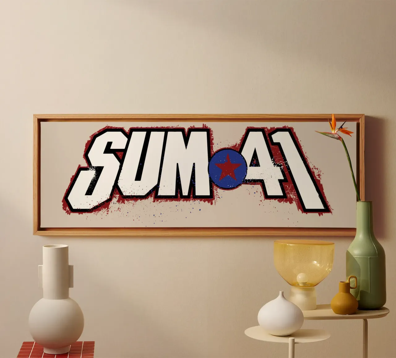 Sum 41 Log V2 tela da lindacleveland