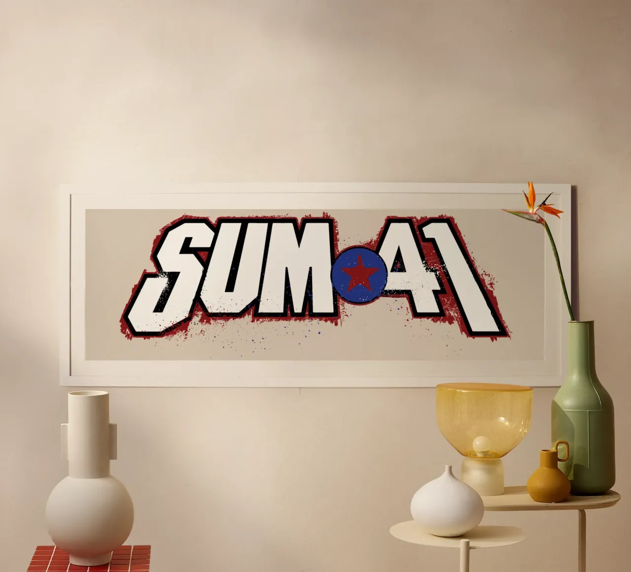 Sum 41 Log V2 Hahnemühle von lindacleveland