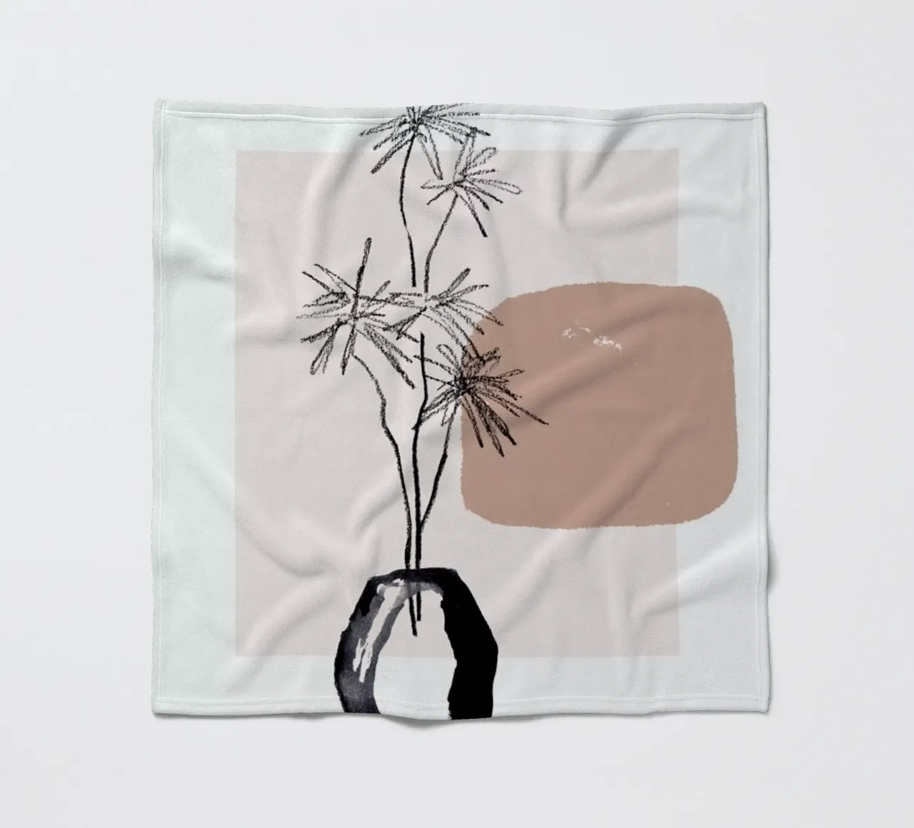 Plants and Vases, No. 16 coperta in pile da Farina Kuklinski