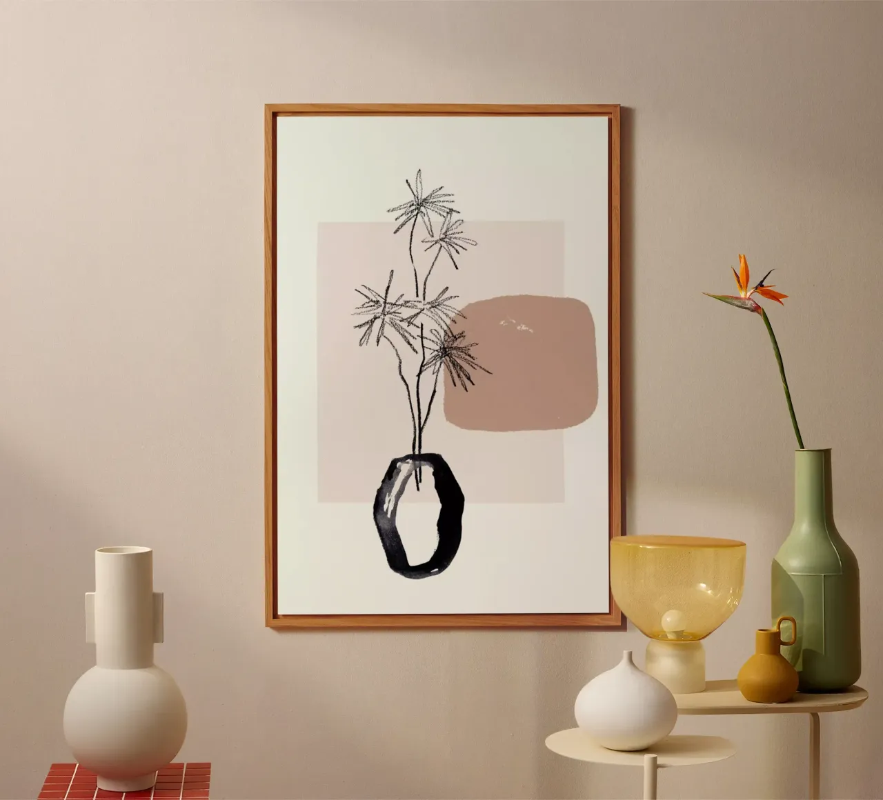 Plants and Vases, No. 16 alluminio dibond da Farina Kuklinski