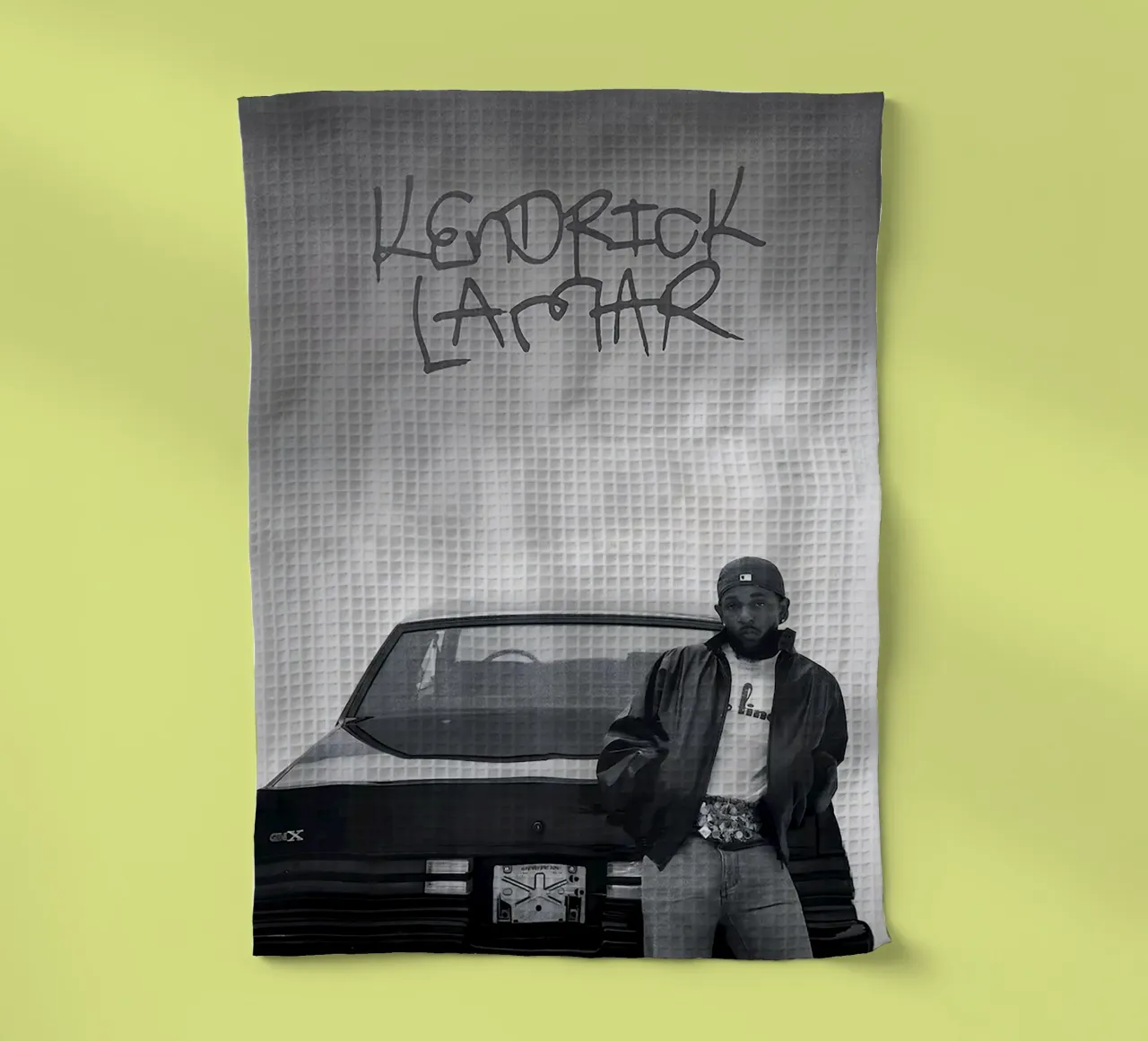 GNX Kendrick Lamar tea towel by Attaboy Dsgn