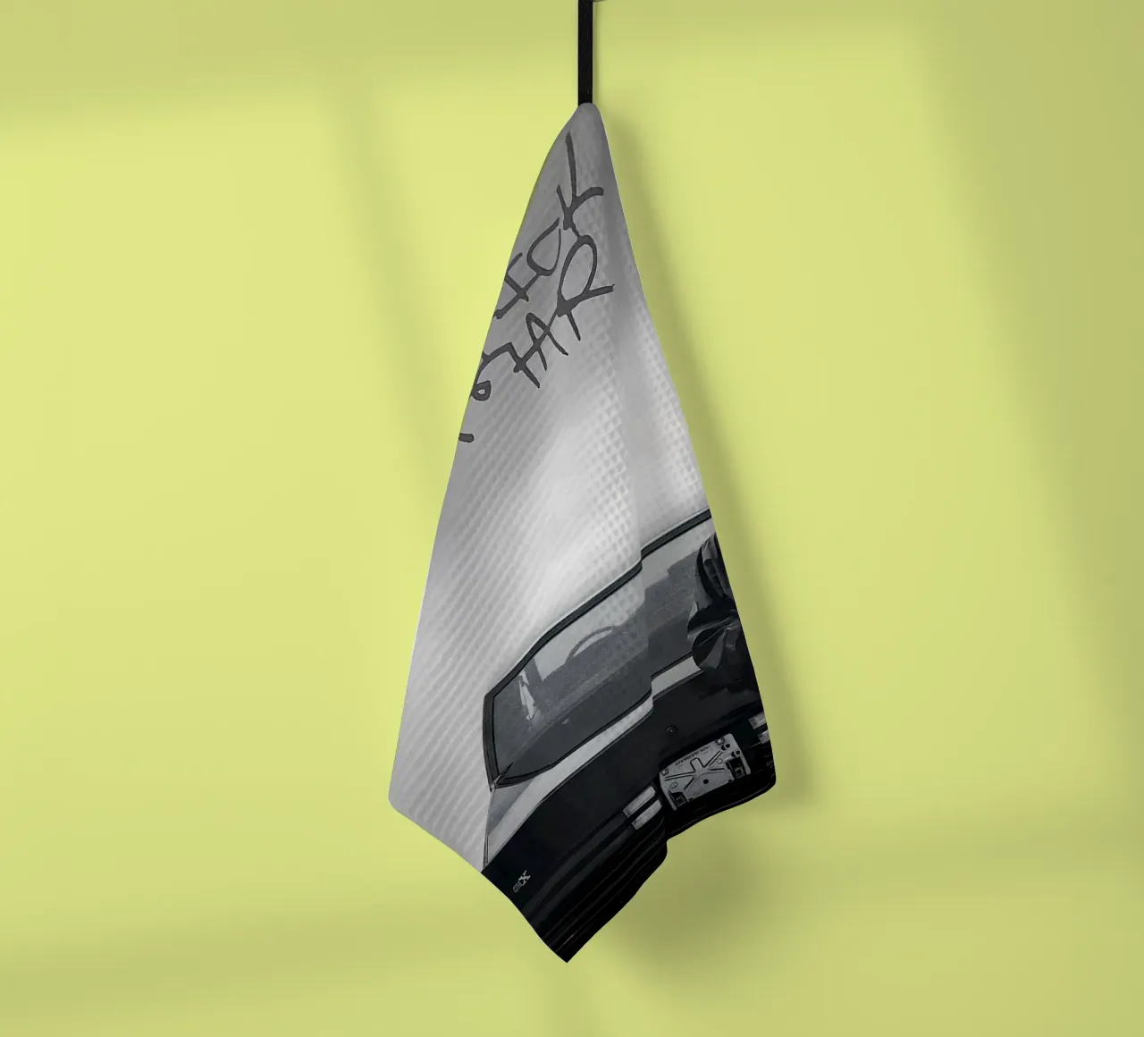 GNX Kendrick Lamar tea towel by Attaboy Dsgn