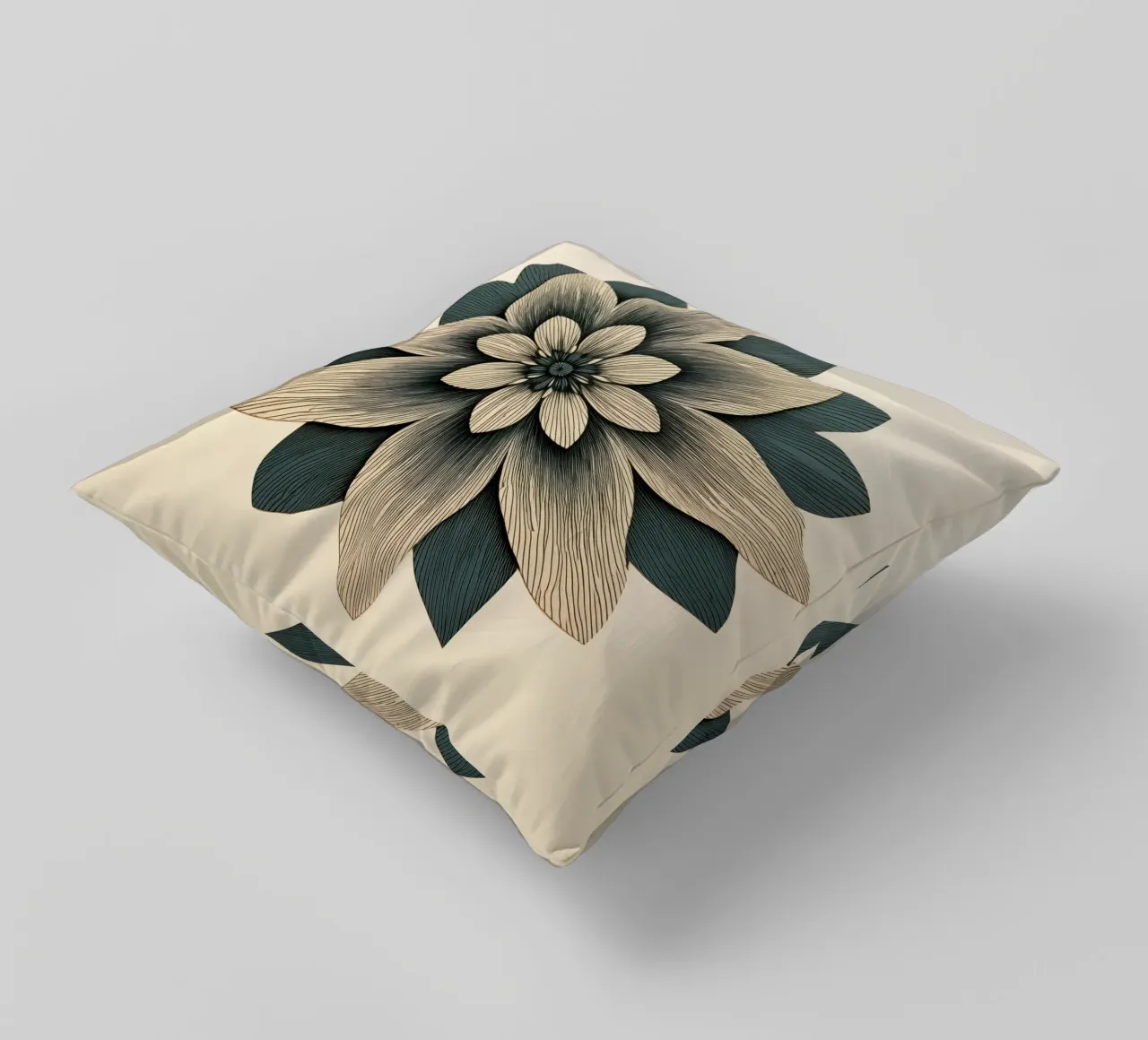 Fiore simmetrico cuscino da Imagine