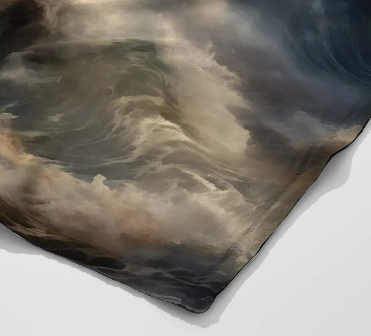 Faro in un mare impetuoso coperta in pile da Imagine