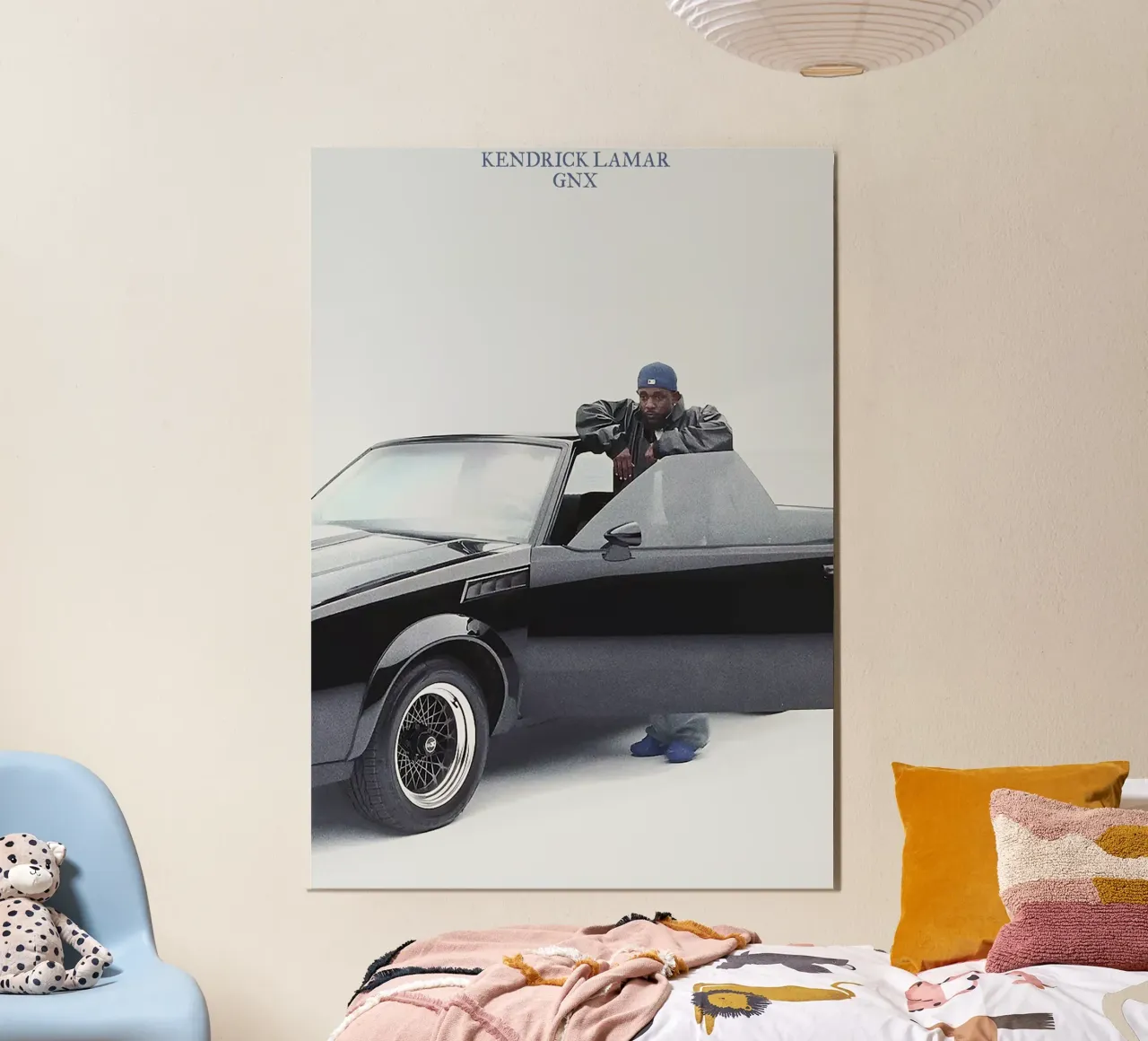 Kendrick Lamar – GNX alu-dibond by Attaboy Dsgn