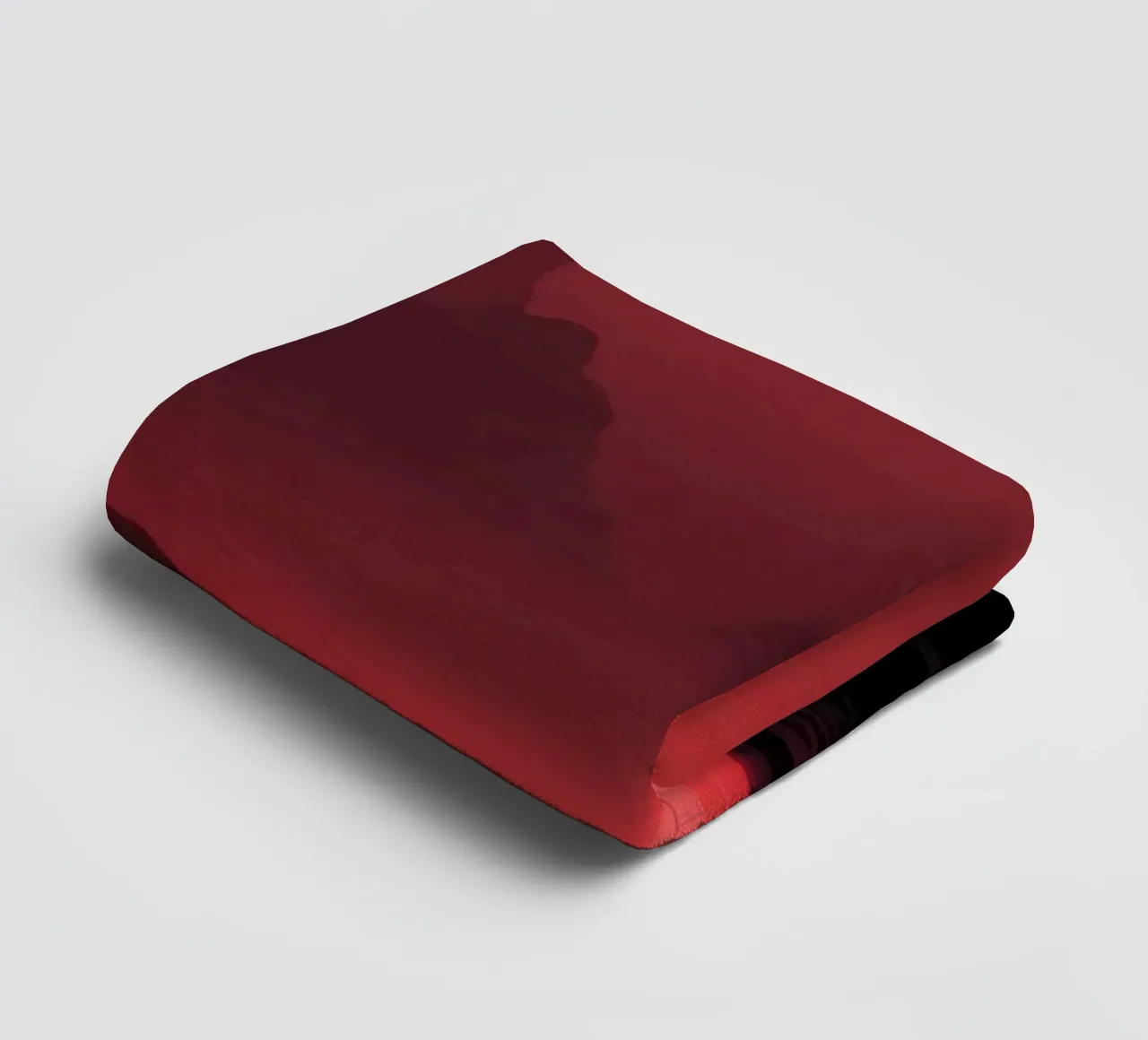 deep red tones background and shadowed mountains towel by DesignDoodle