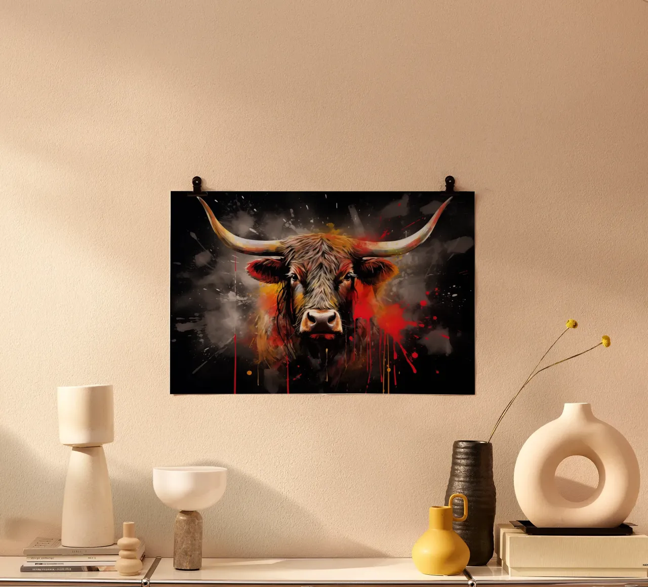 Bull poster by Imagine