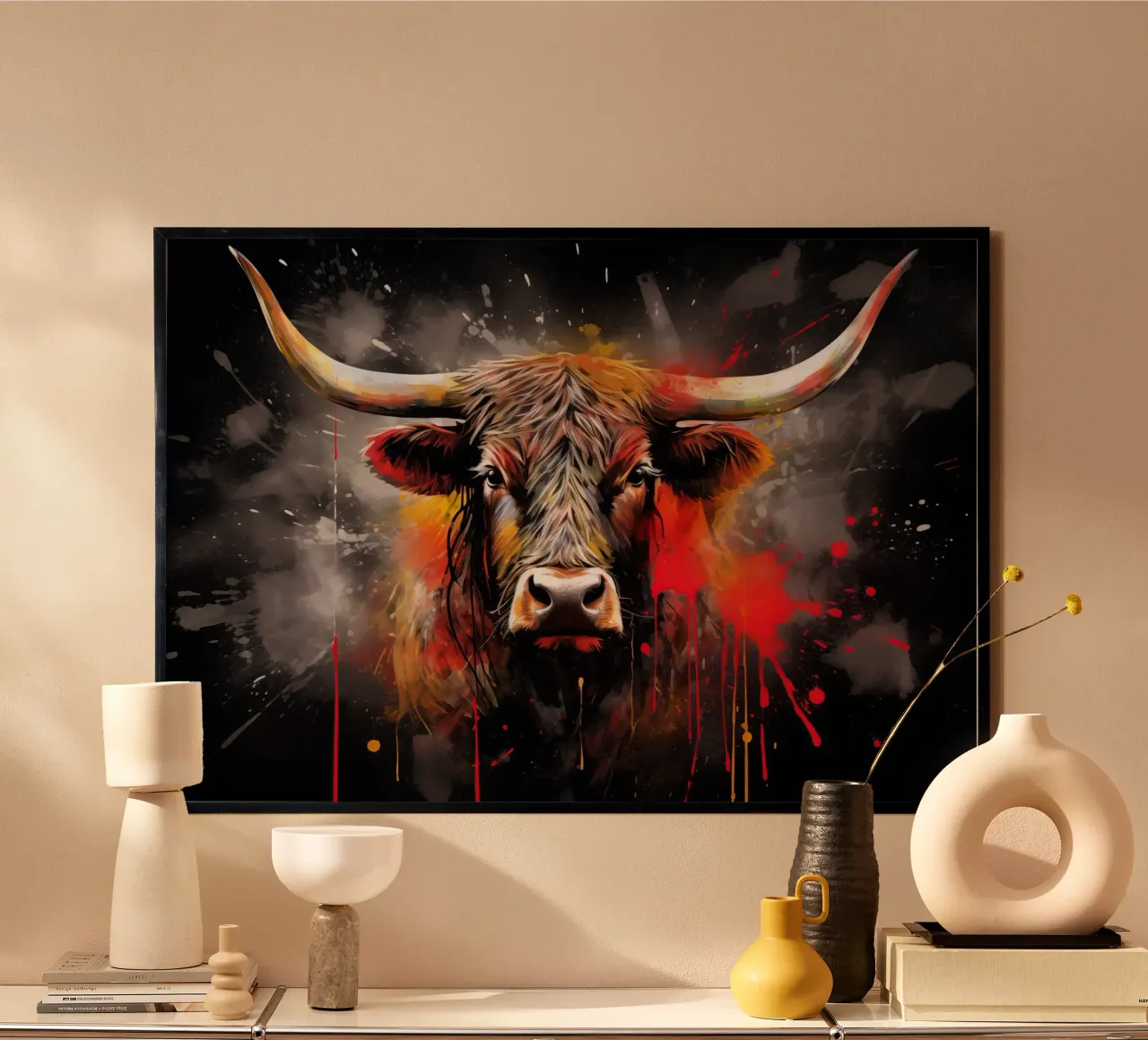 Bull poster by Imagine