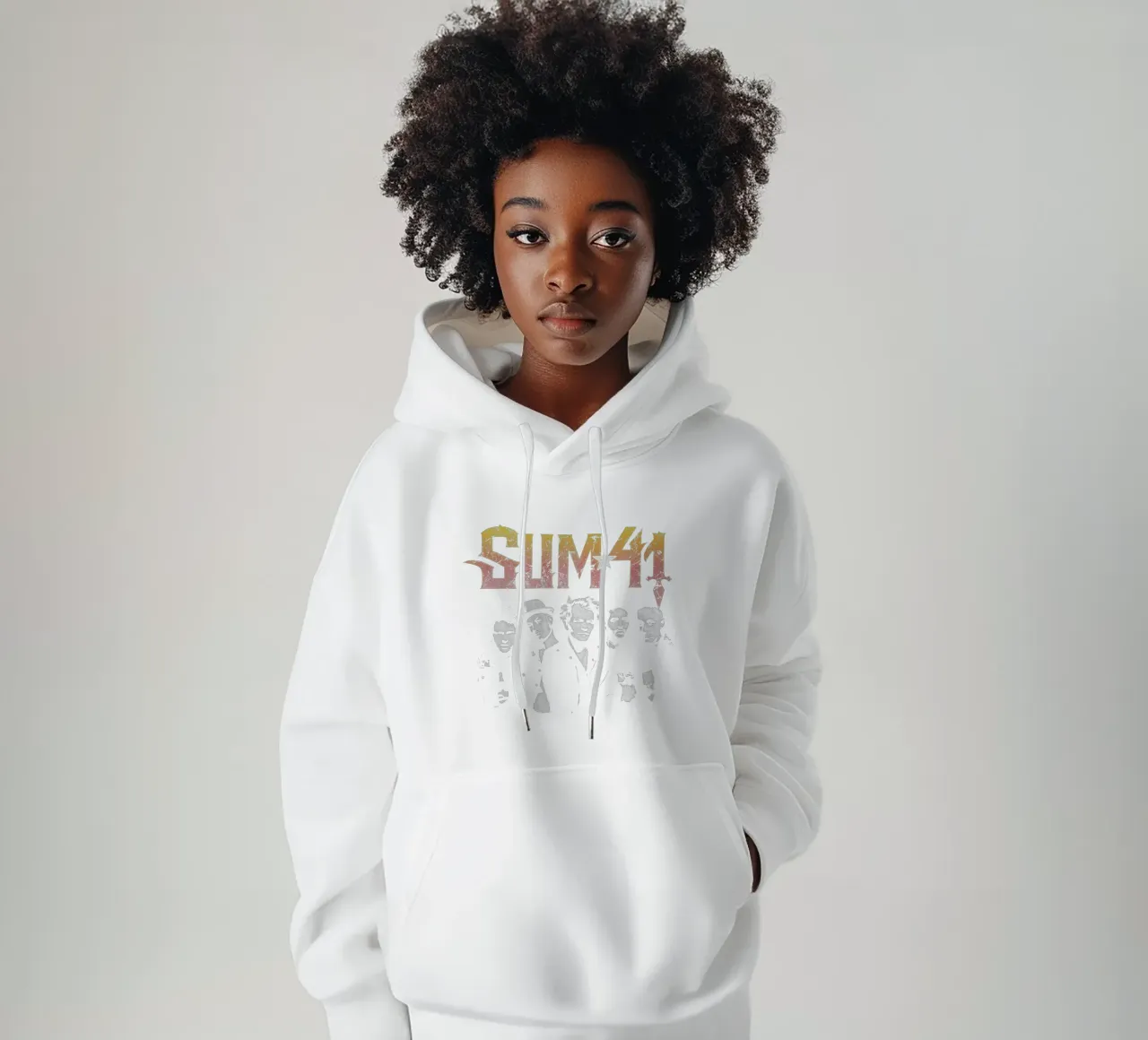 Sum 41 Order In Decline V2 felpa con cappuccio da lindacleveland