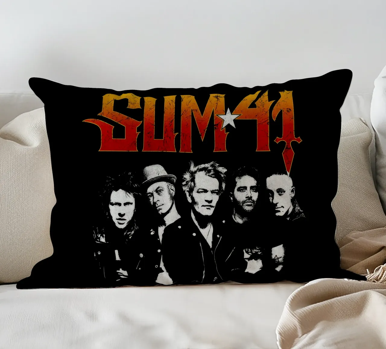 Sum 41 Order In Decline V2 cuscino da lindacleveland