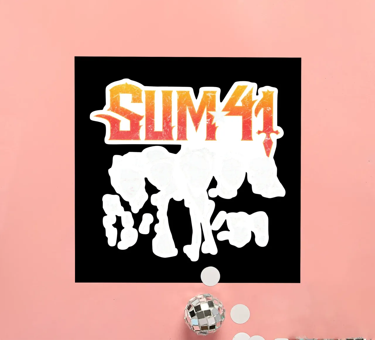 Sum 41 Order In Decline V2 sticker van lindacleveland