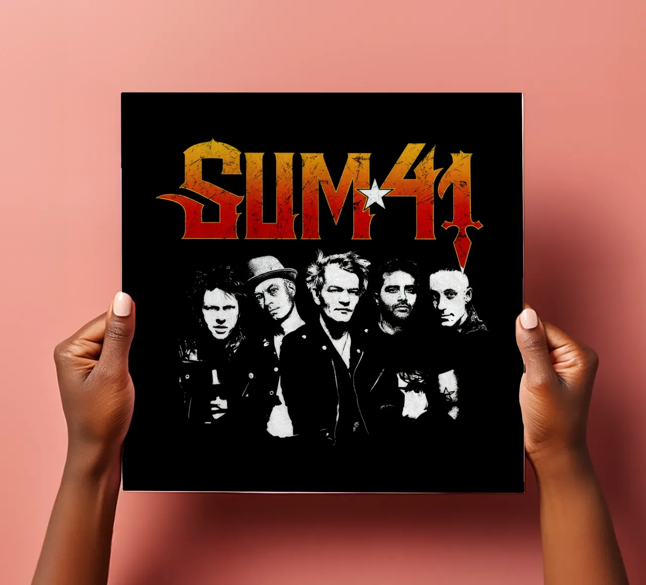 Sum 41 Order In Decline V2 foglio adesivo da lindacleveland