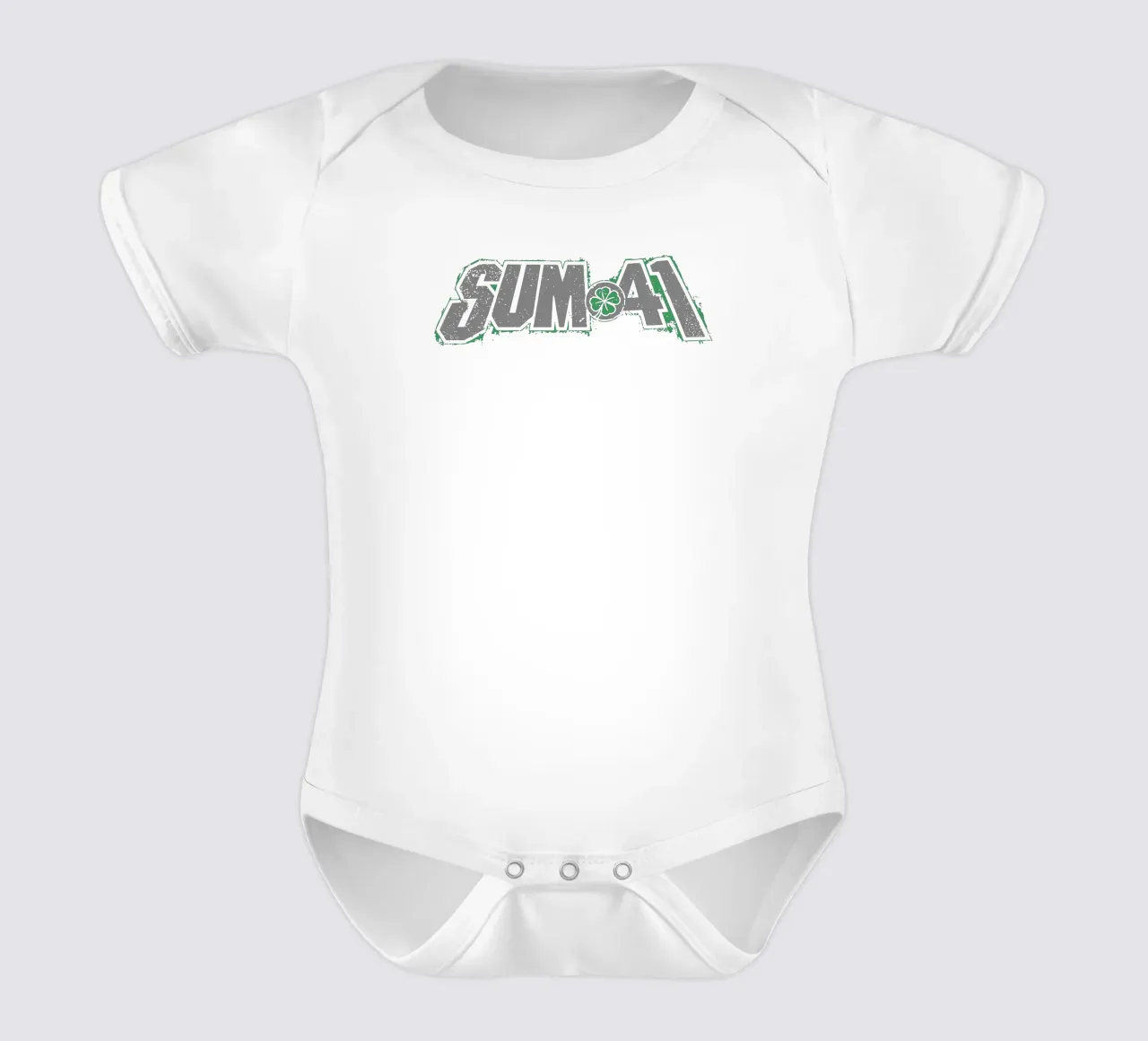 Sum 41 Shamrock body neonato maniche corte da lindacleveland