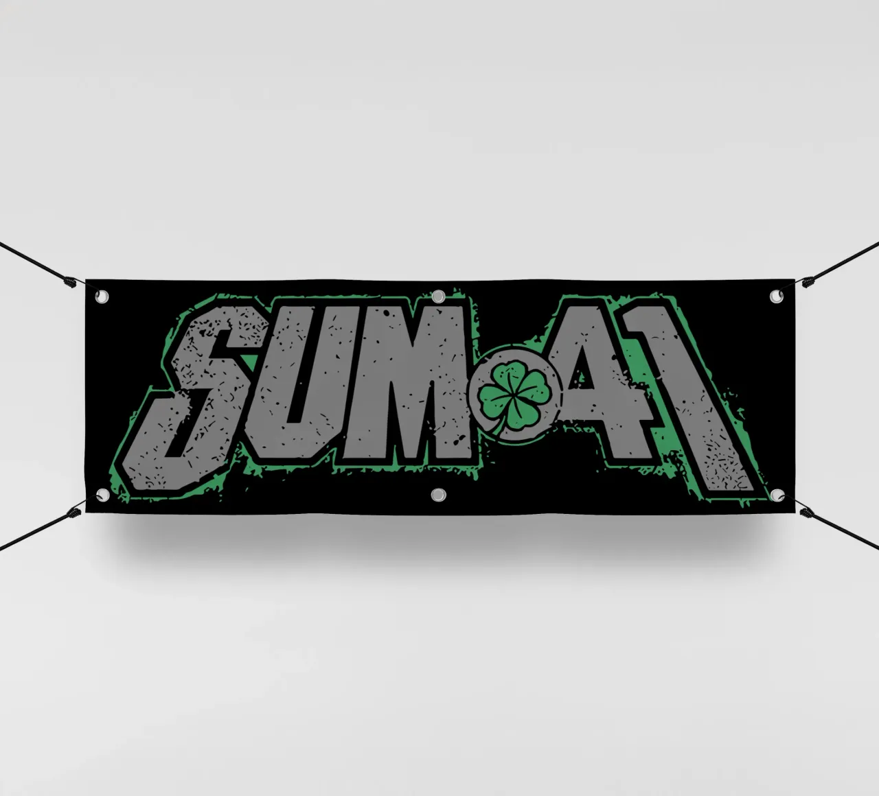 Sum 41 Shamrock telo in pvc da lindacleveland
