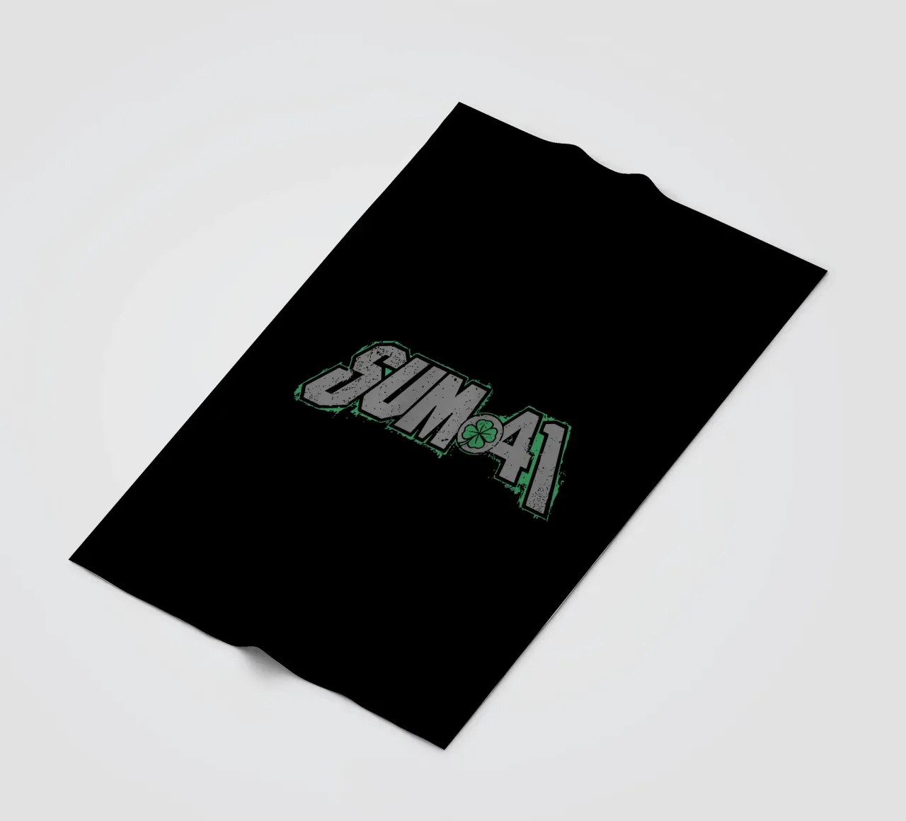 Sum 41 Shamrock coperta in pile da lindacleveland