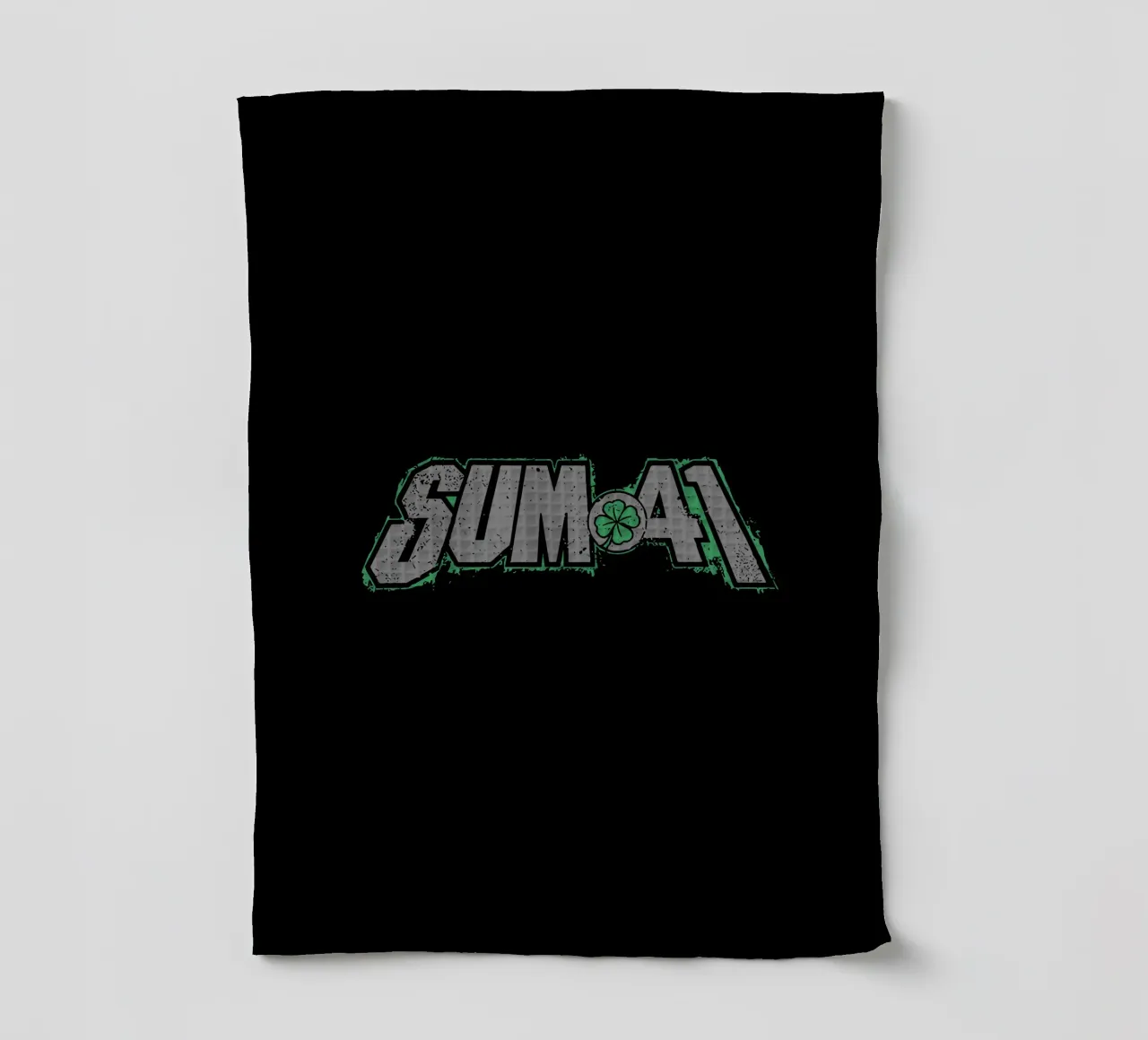 Sum 41 Shamrock canovaccio da cucina da lindacleveland