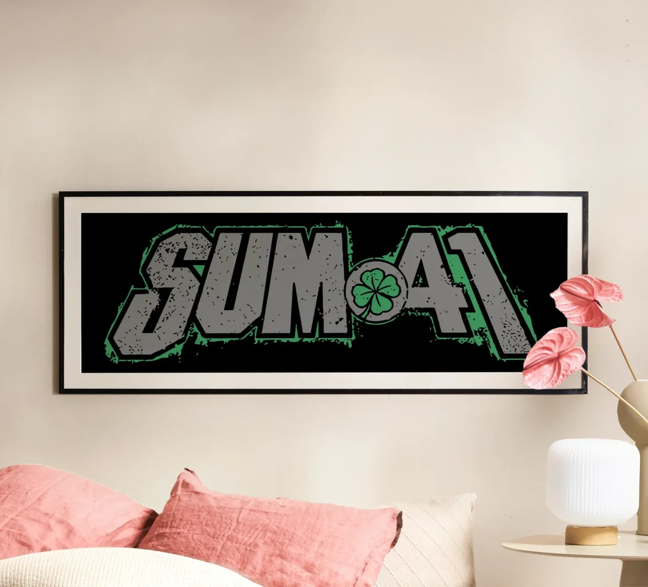 Sum 41 Shamrock carta hahnemühle da lindacleveland