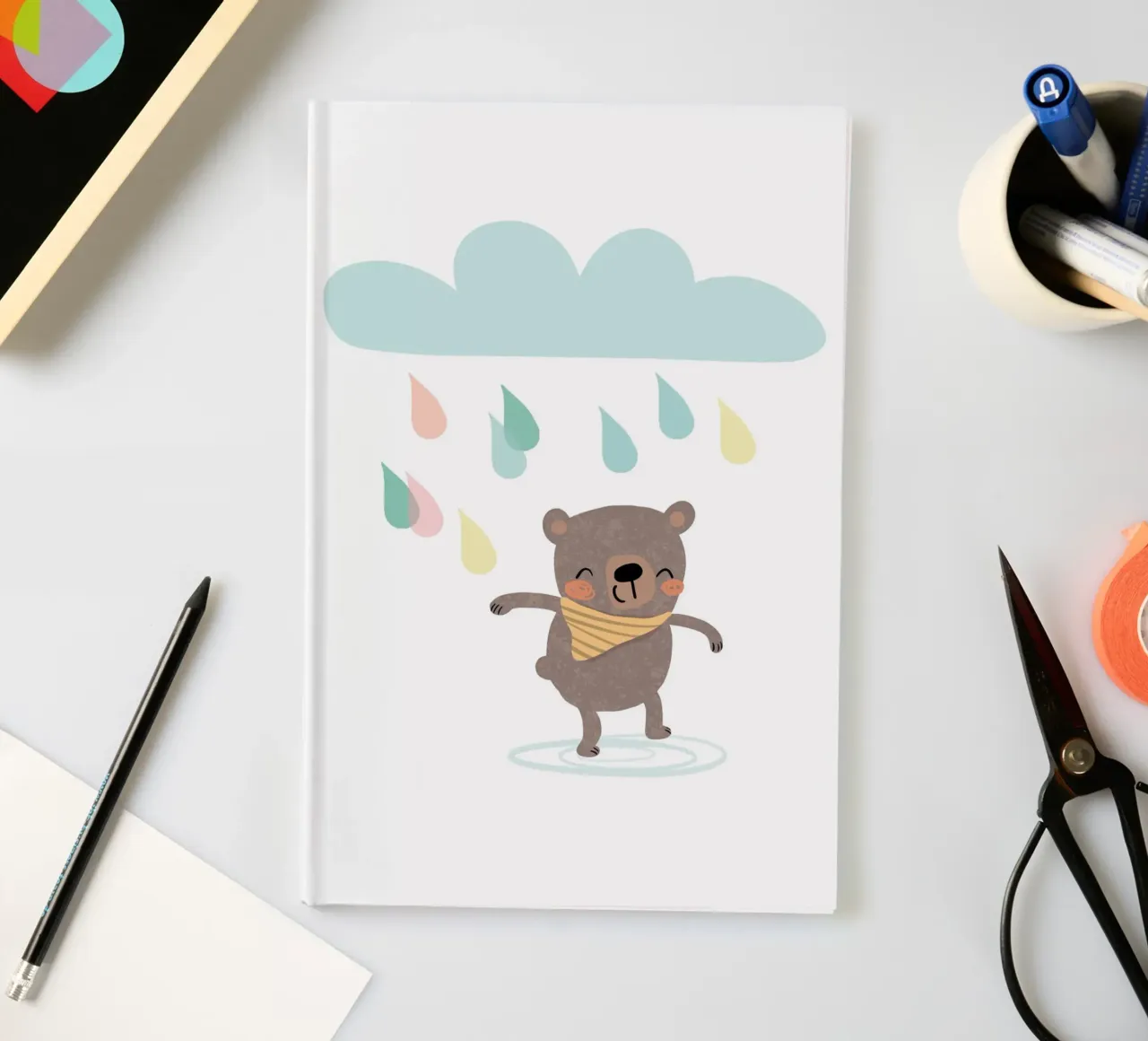 The joy of rain notebook by Julia Reyelt