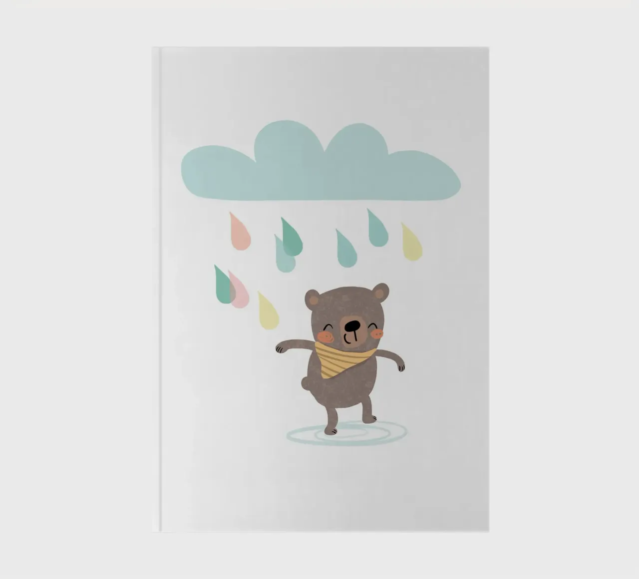 The joy of rain notebook by Julia Reyelt