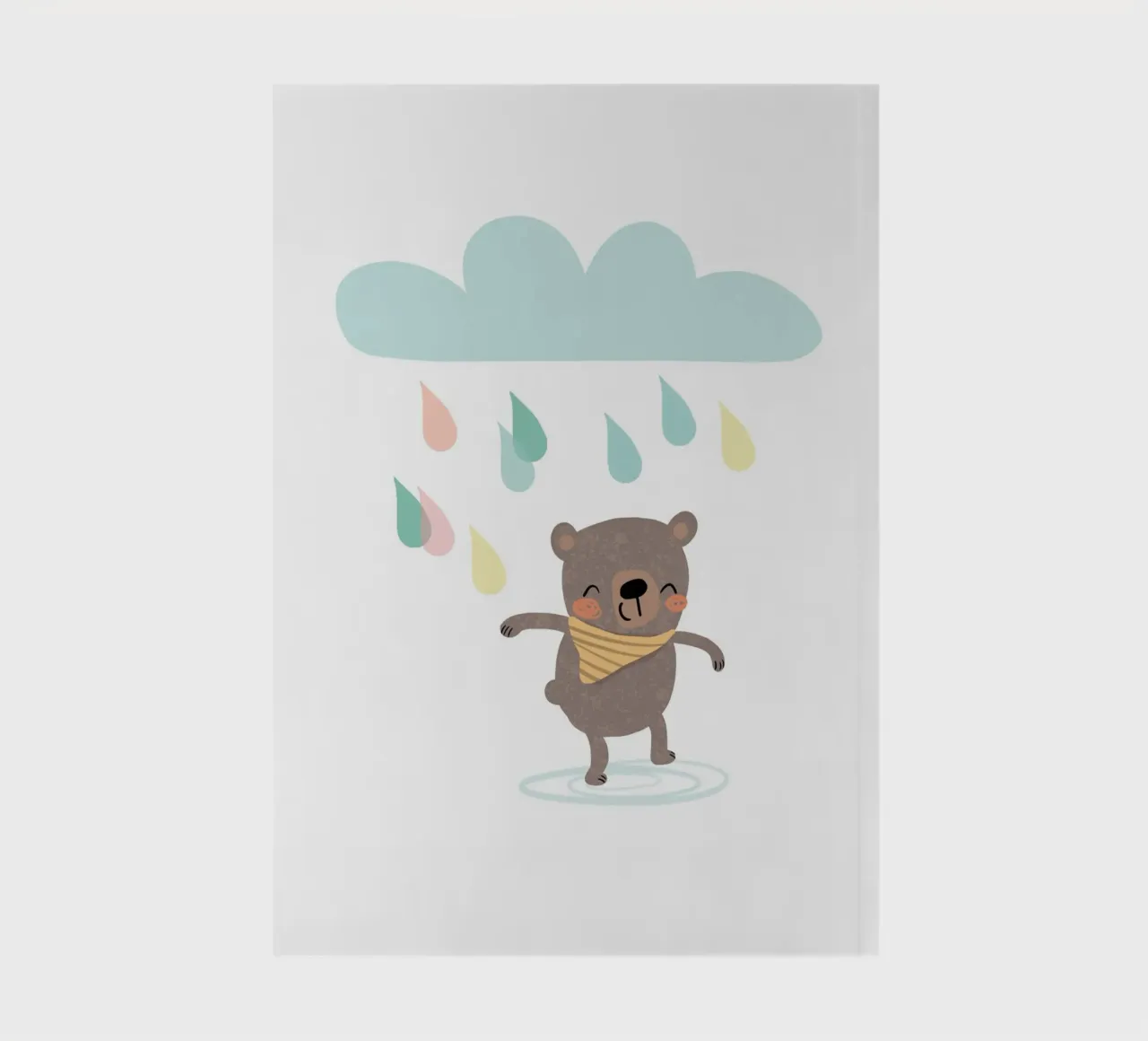 The joy of rain notebook by Julia Reyelt