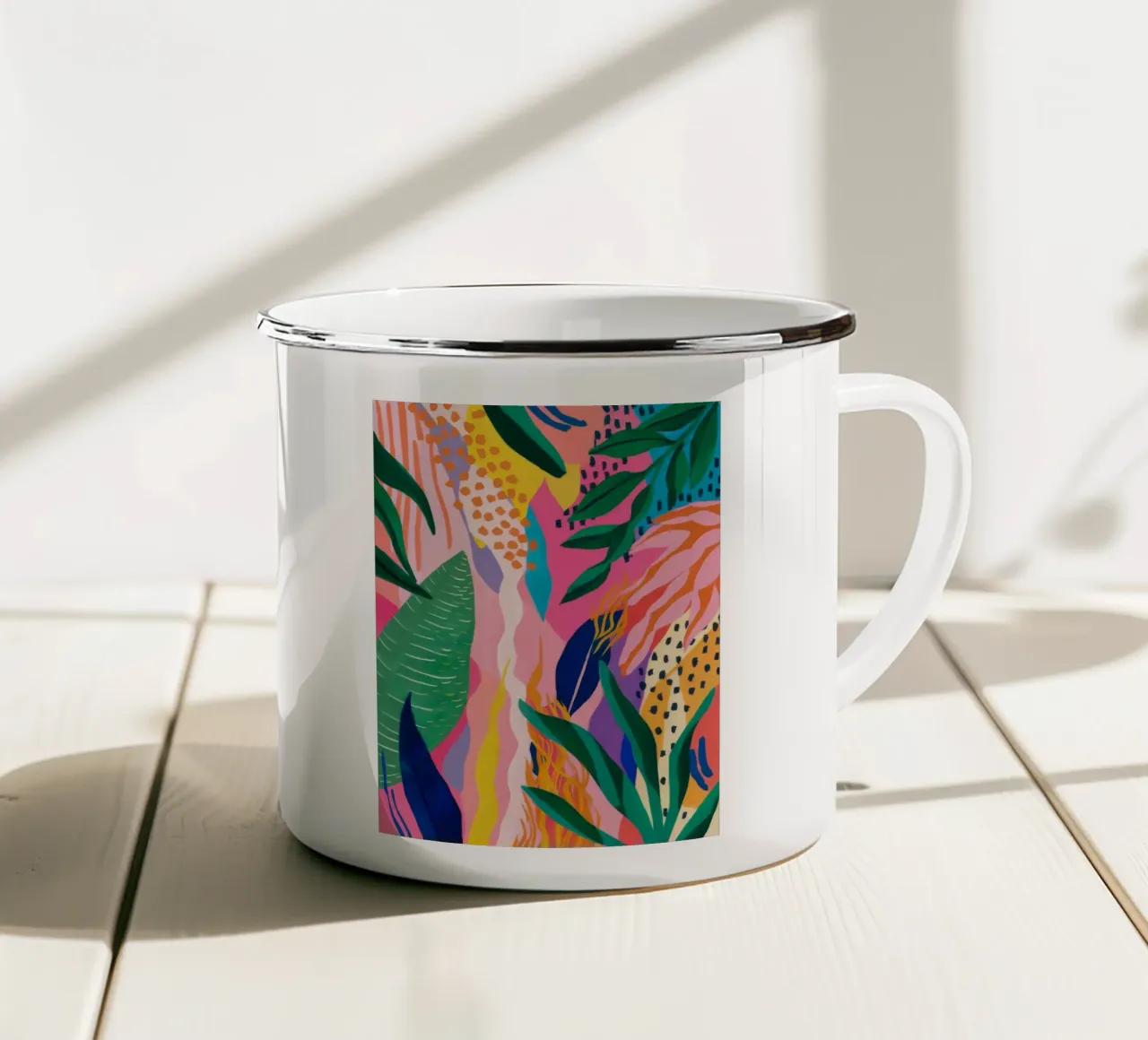 Sentiero segreto Leaflight tazza in smalto da Zep Layers