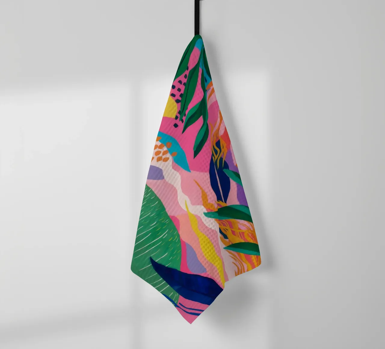 Leaflight Secret Path tea towel by Zep Layers