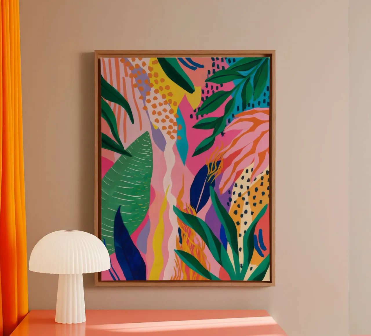 Leaflight Secret Path canvas by Zep Layers