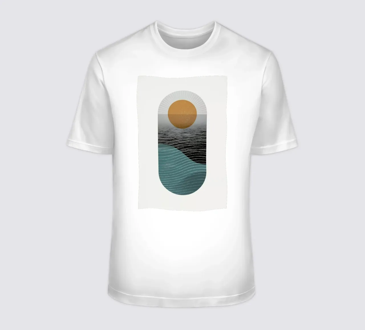 Texture Landscape 1 t-shirt da Chris Wharton