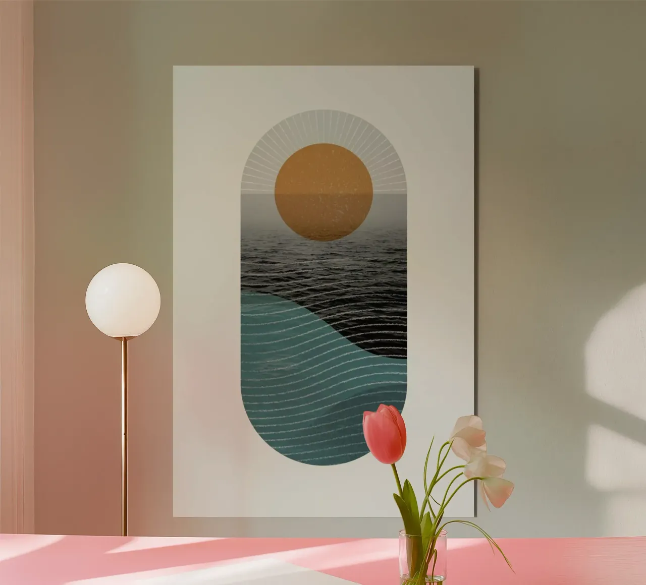 Texture Landscape 1 alluminio dibond da Chris Wharton