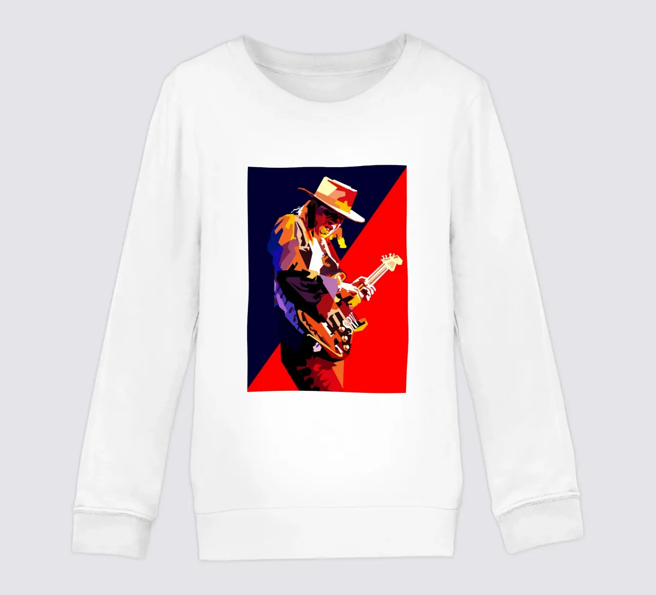 Stevie Ray Vaughan Chitarrista Musicista WPAP Trending Now felpa bambino da Artkreator