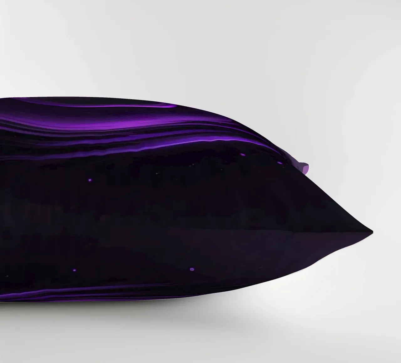 Abstract purple wallpaper creating a smooth swirling art decorative cushion by DesignDoodle