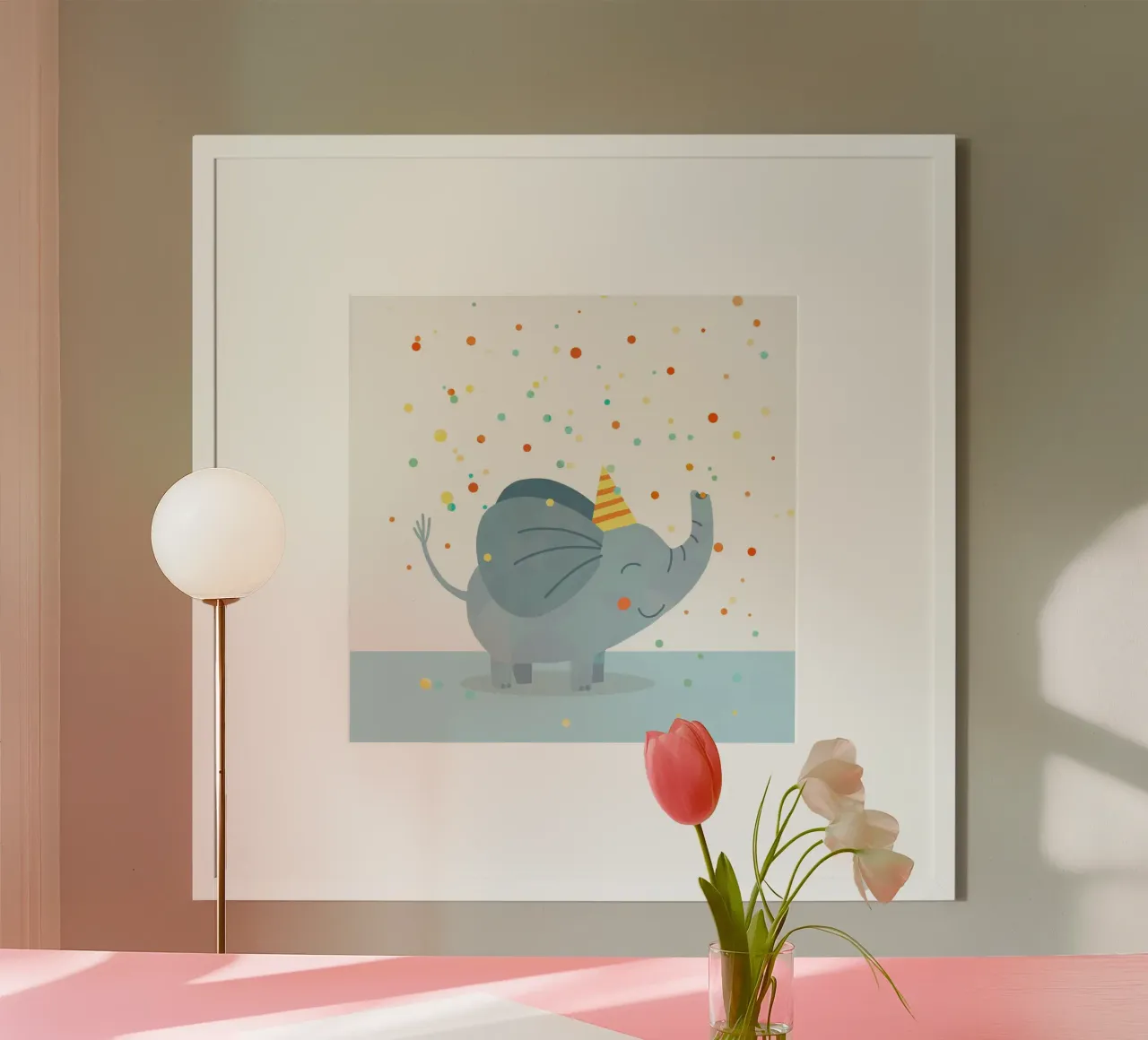 Konfetti Elefant carta hahnemühle da Julia Reyelt